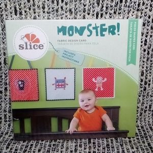 Slice Monster! Fabric Design Card Discontinued Item# 37750 604062377508